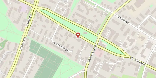 Karte der Umgebung von Alt-Wittenau 61, 13437 Berlin