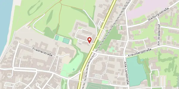 Karte der Umgebung von Arnheimer Str. 4, 40489 Düsseldorf
