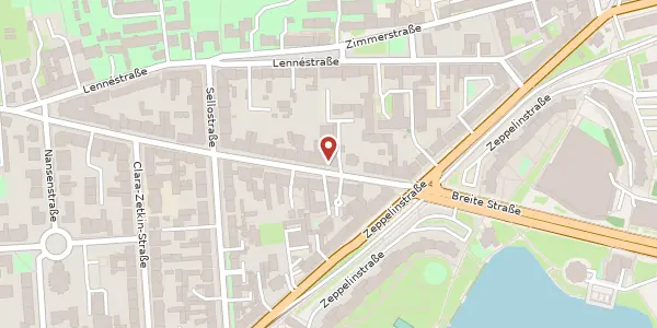 Karte der Umgebung von Feuerbachstraße 5, 14471 Potsdam
