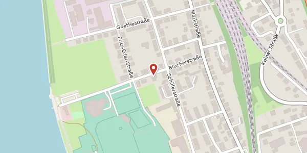 Karte der Umgebung von Blücherstraße 10, 56112 Lahnstein