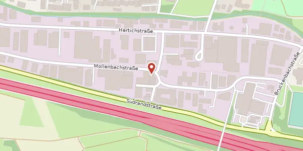 Karte der Umgebung von Mollenbachstraße 25, 71229 Leonberg