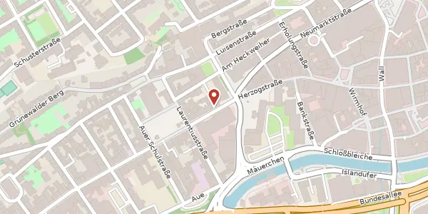 Karte der Umgebung von Friedrich-Ebert-Str. 4, 42103 Wuppertal