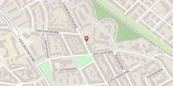 Karte der Umgebung von Küppersbuschstr. 29, 45883 Gelsenkirchen