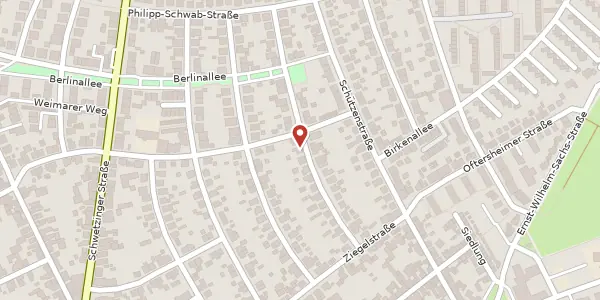 Karte der Umgebung von Robert-Koch-Str. 21, 68766 Hockenheim