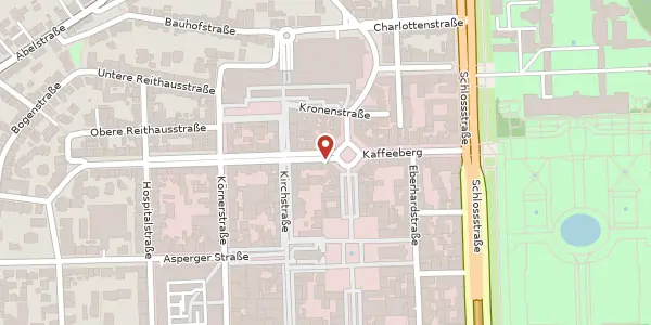 Karte der Umgebung von Lindenstraße 1, 71634 Ludwigsburg