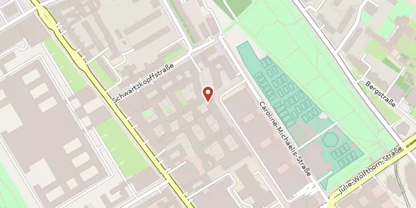 Karte der Umgebung von Schwartzkopffstraße 7 H, 10115 Berlin
