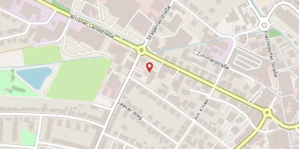 Karte der Umgebung von Hagenstraße 30, 34497 Korbach