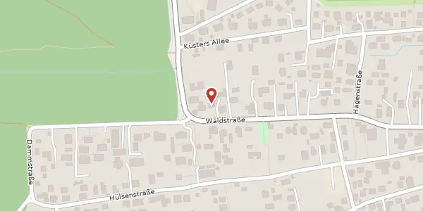 Karte der Umgebung von Waldstraße 53, 18375 Prerow