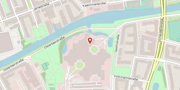 Karte der Umgebung von Osterbekstraße 90c, 22083 Hamburg