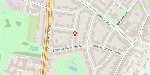 Karte der Umgebung von Theodor-Schwann-Straße 8, 50735 Köln
