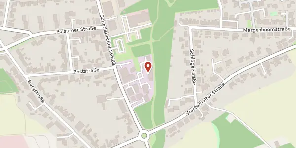 Karte der Umgebung von Scherlebecker Str. 208, 45701 Herten