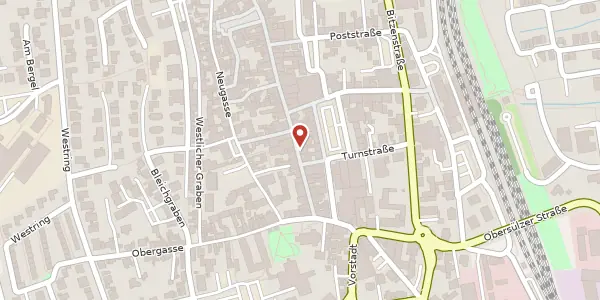 Karte der Umgebung von Hauptstraße 16, 67269 Grünstadt