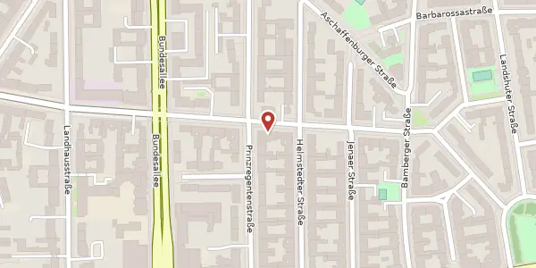 Karte der Umgebung von Güntzelstraße 62, 10717 Berlin