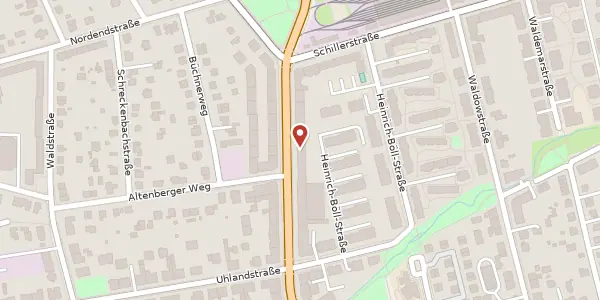 Karte der Umgebung von Dietzgenstraße 84, 13156 Berlin