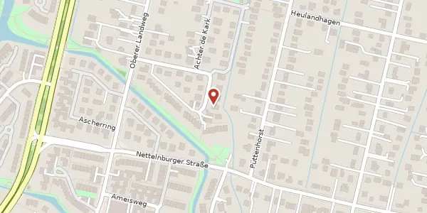Karte der Umgebung von Baedekerbogen 19, 21035 Hamburg