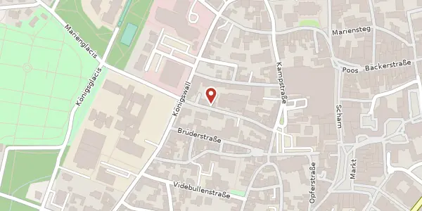 Karte der Umgebung von Pöttcherstr. 24, 32423 Minden