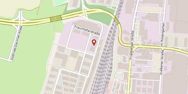 Karte der Umgebung von Paul-Ehrlich-Straße 25, 61118 Bad Vilbel