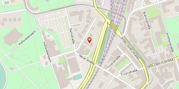 Karte der Umgebung von Ebelingstraße 8, 07545 Gera