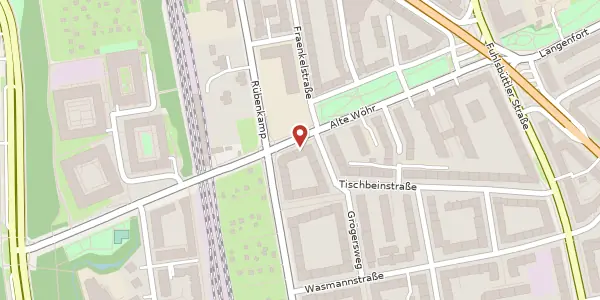 Karte der Umgebung von Alte Wöhr 17, 22307 Hamburg
