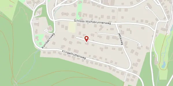 Karte der Umgebung von Obere Rombach 9, 69118 Heidelberg
