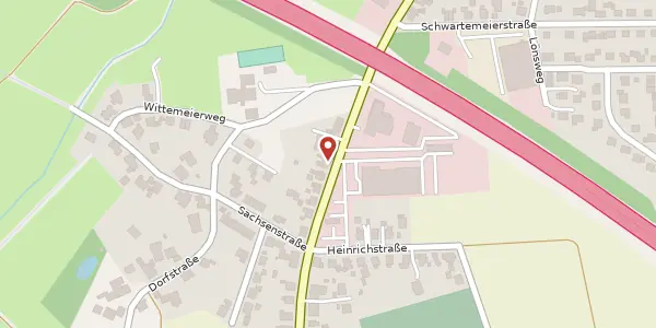Karte der Umgebung von Engerstr. 12, 32257 Bünde