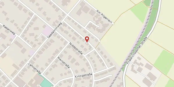 Karte der Umgebung von Moselstr. 17, 61352 Bad Homburg