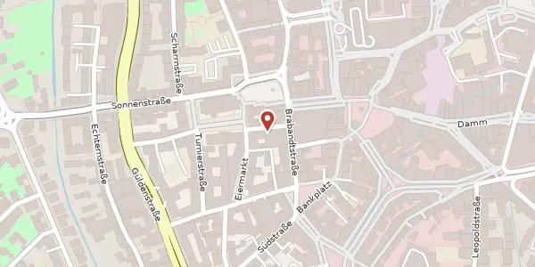 Karte der Umgebung von Garküche 1, 38100 Braunschweig