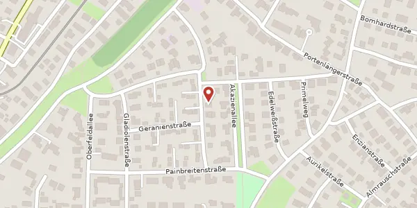 Karte der Umgebung von Schlehdornstr. 9 a, 82031 Grünwald