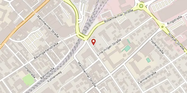 Karte der Umgebung von Gustav-Pfarrius-Straße 5, 55543 Bad Kreuznach