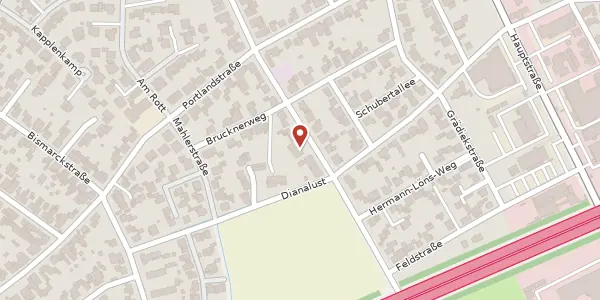 Karte der Umgebung von Ringstr. 98, 33378 Rheda-Wiedenbrück