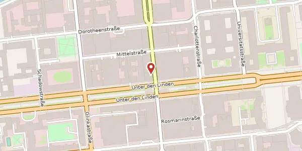 Karte der Umgebung von Friedrichstraße 155-156, 10117 Berlin