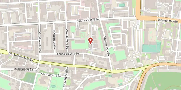 Karte der Umgebung von Sofie-Dawo-Straße 8, 66117 Saarbrücken