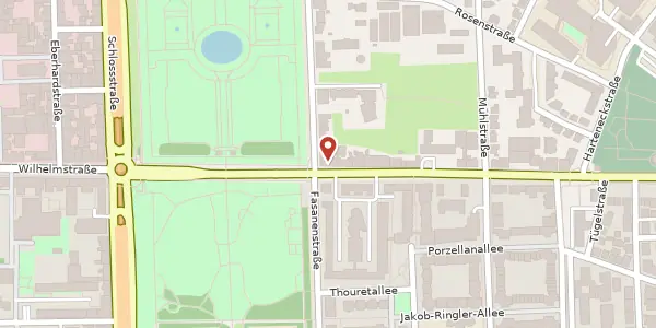 Karte der Umgebung von Schorndorfer Straße 25, 71638 Ludwigsburg
