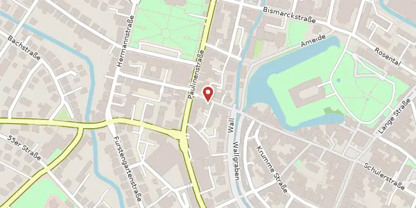 Karte der Umgebung von Bruchstr. 40, 32756 Detmold
