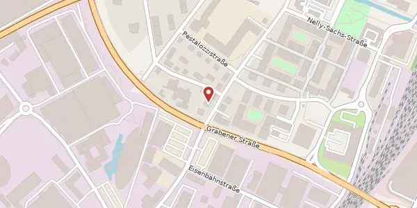 Karte der Umgebung von Schnabel-Henning-Str. 14, 76646 Bruchsal