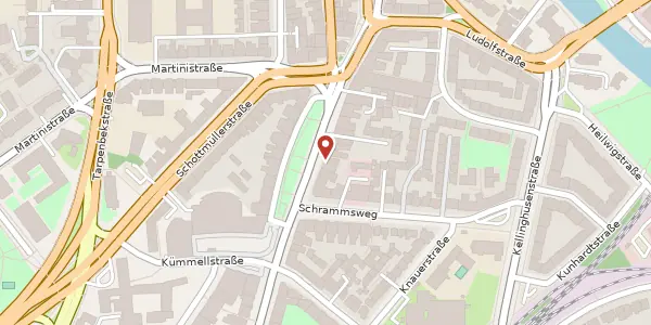Karte der Umgebung von Eppendorfer Landstraße 92, 20249 Hamburg