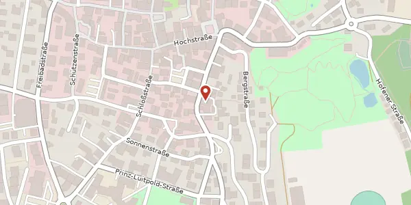 Karte der Umgebung von Marktstr. 27, 87527 Sonthofen