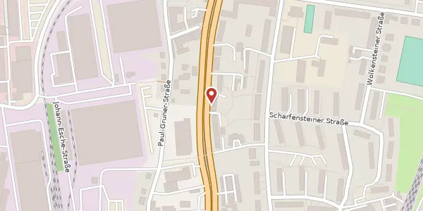 Karte der Umgebung von Annaberger Straße 171 c, 09120 Chemnitz