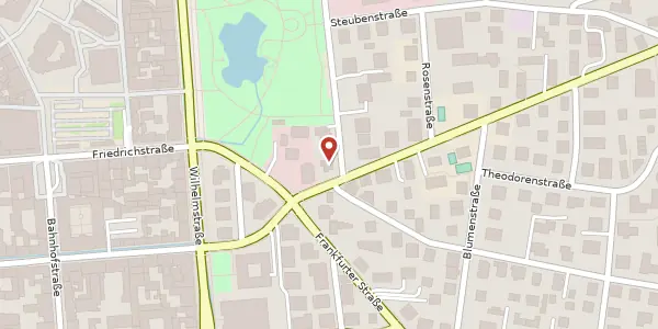 Karte der Umgebung von Bierstadter Str. 4, 65189 Wiesbaden