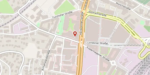 Karte der Umgebung von Türlenstraße 2, 70191 Stuttgart
