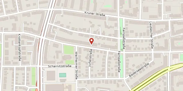 Karte der Umgebung von Treffauerstr. 38, 81373 München