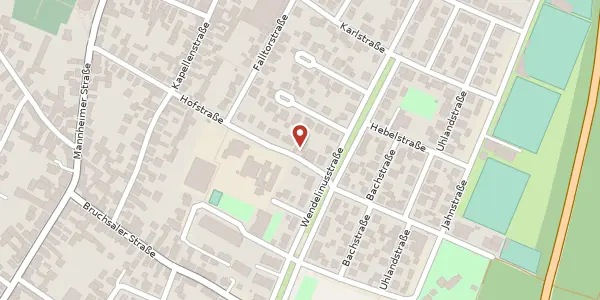 Karte der Umgebung von Hofstraße 21, 76676 Graben-Neudorf