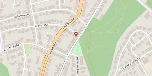 Karte der Umgebung von Bredeneyer Str. 36, 45133 Essen