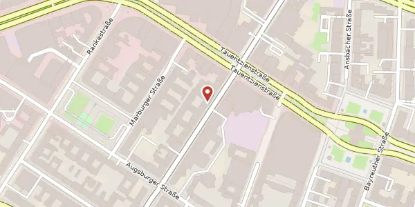 Karte der Umgebung von Nürnbergerstraße 16, 10789 Berlin
