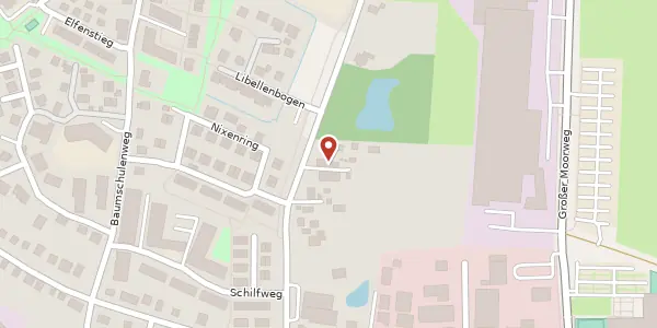 Karte der Umgebung von Kleiner Moorweg 52 a, 25436 Tornesch