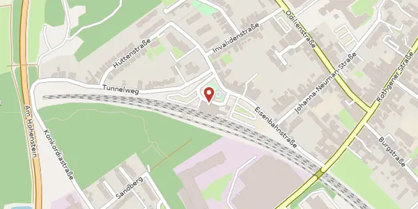 Karte der Umgebung von Reigate & Banstead-Platz 1, 52249 Eschweiler