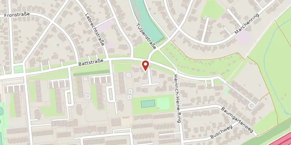 Karte der Umgebung von Eduard-Mörike-Straße 2, 76199 Karlsruhe