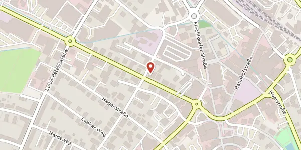 Karte der Umgebung von Briloner Landstraße 14, 34497 Korbach