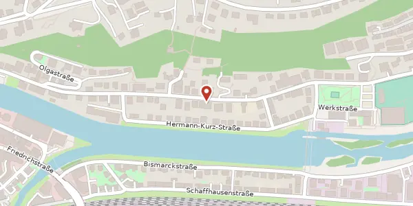Karte der Umgebung von Gartenstraße 44, 72074 Tübingen