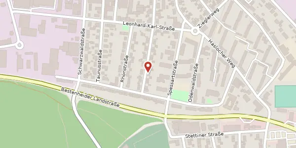 Karte der Umgebung von Heinrich-Geißler-Straße 35, 97877 Wertheim